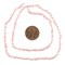 The Bead Chest Vintage Japanese Rice Pearl Beads: 3mm Lustrous Artisan Beads from Japan | Soft Pink | Full Strand